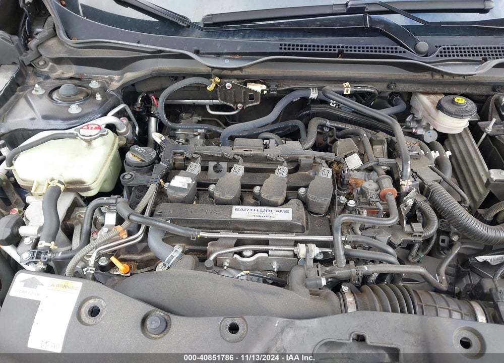 2019 HONDA CIVIC EX VIN: 19XFC1F37KE003321