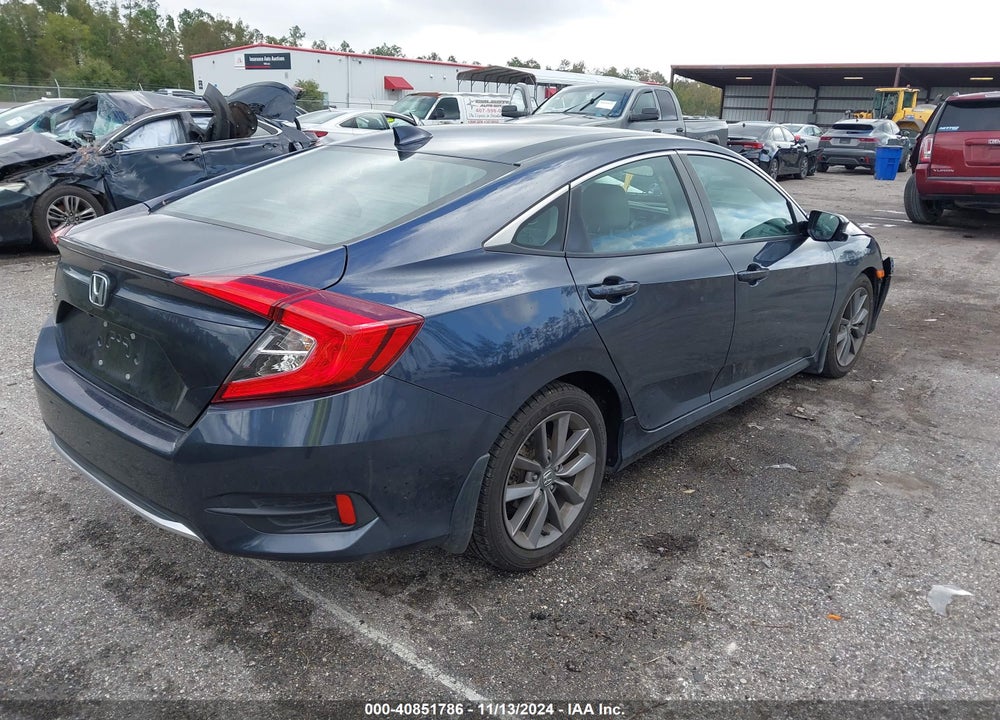 2019 HONDA CIVIC EX VIN: 19XFC1F37KE003321