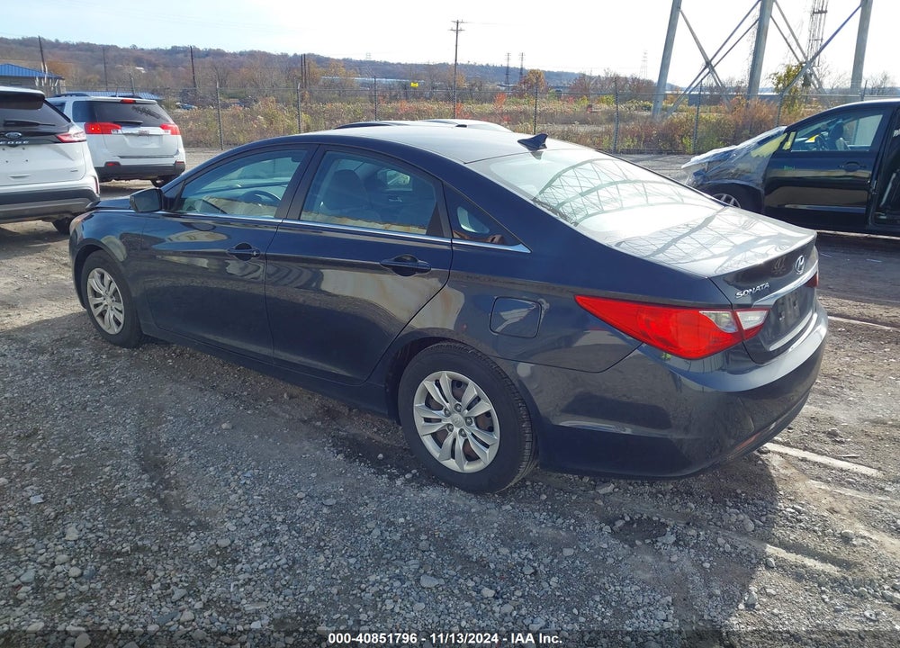 2011 HYUNDAI SONATA GLS VIN: 5NPEB4ACXBH104582