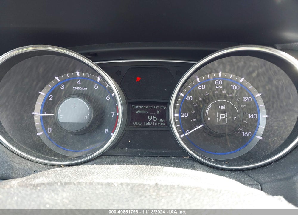2011 HYUNDAI SONATA GLS VIN: 5NPEB4ACXBH104582