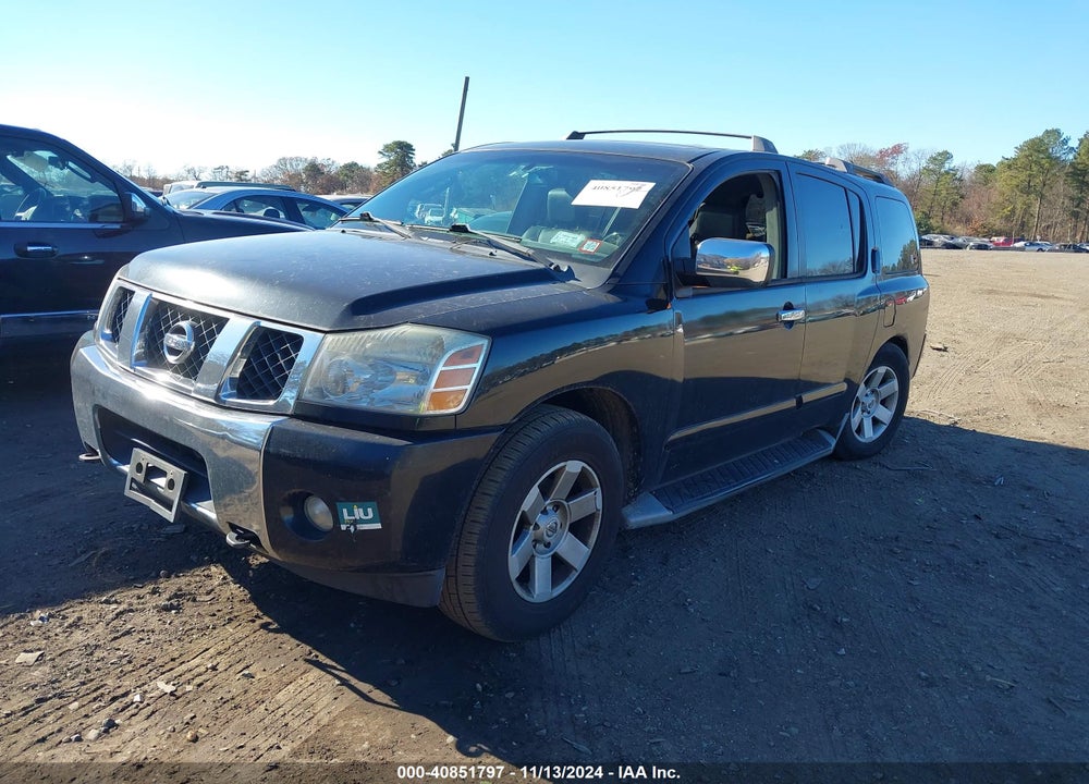2004 NISSAN PATHFINDER ARMADA LE VIN: 5N1AA08B84N734588