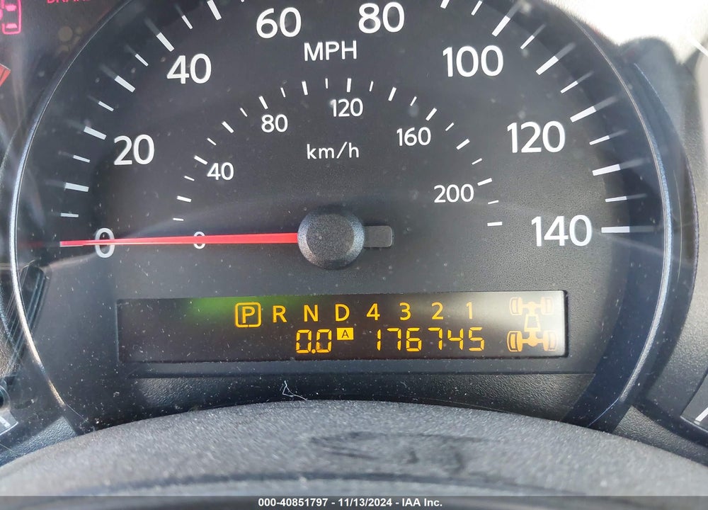2004 NISSAN PATHFINDER ARMADA LE VIN: 5N1AA08B84N734588