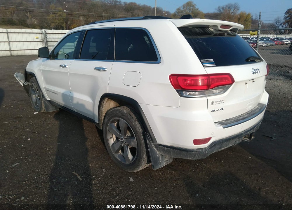 2016 JEEP GRAND CHEROKEE LIMITED VIN: 1C4RJFBG2GC303209