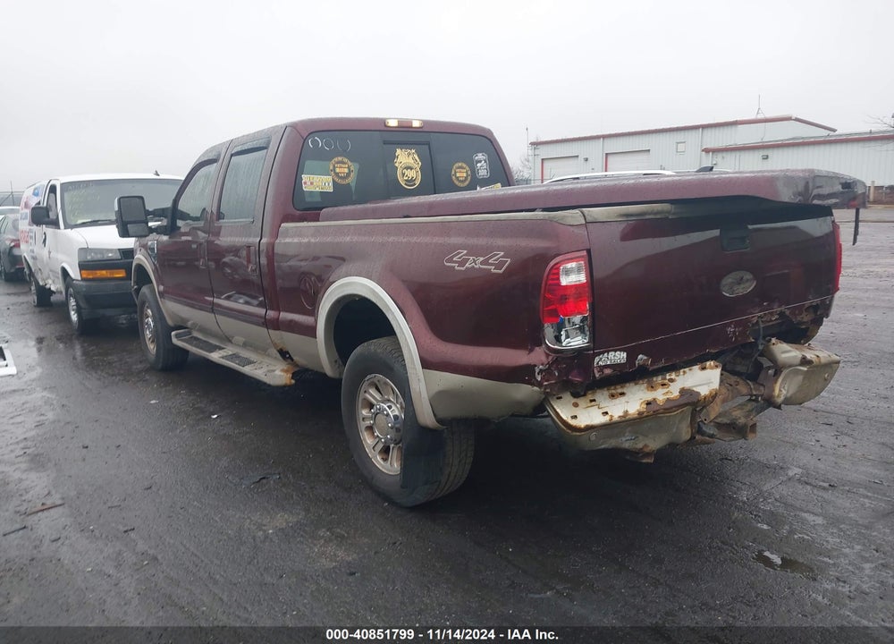 2010 FORD F-250 CABELA'S/KING RANCH/LARIAT/XL/XLT VIN: 1FTSW2B51AEA94275