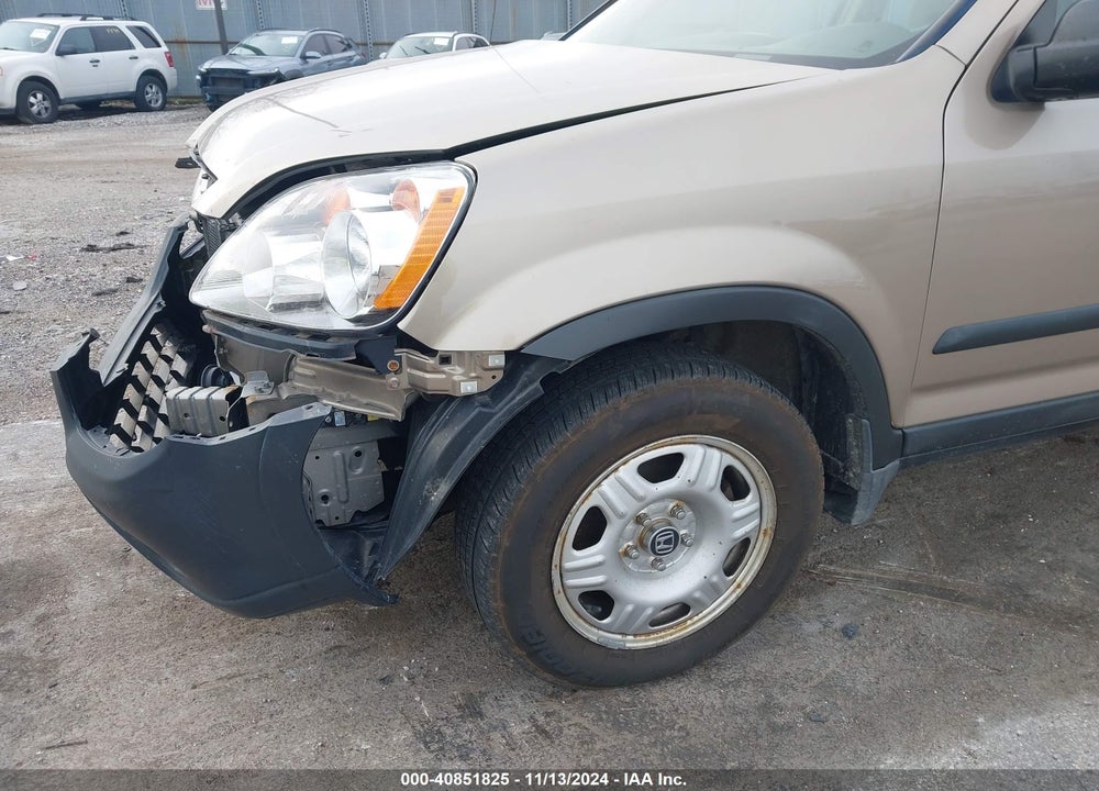 2006 HONDA CR-V LX VIN: SHSRD78576U430082