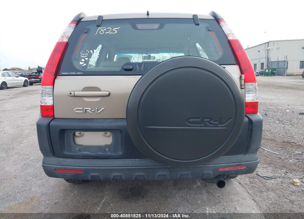2006 HONDA CR-V LX VIN: SHSRD78576U430082