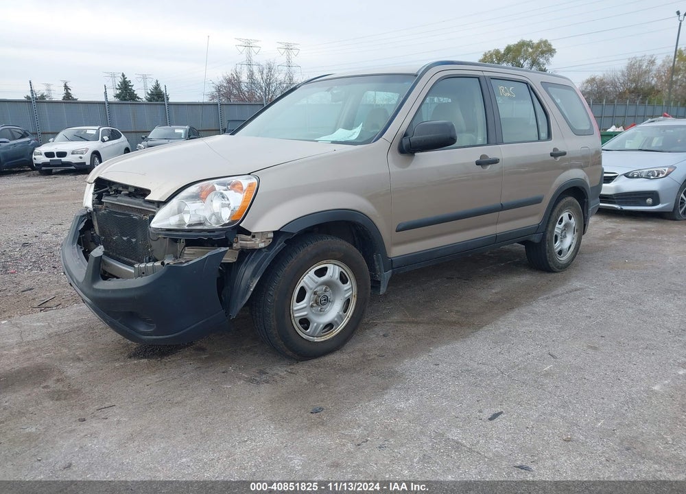 2006 HONDA CR-V LX VIN: SHSRD78576U430082