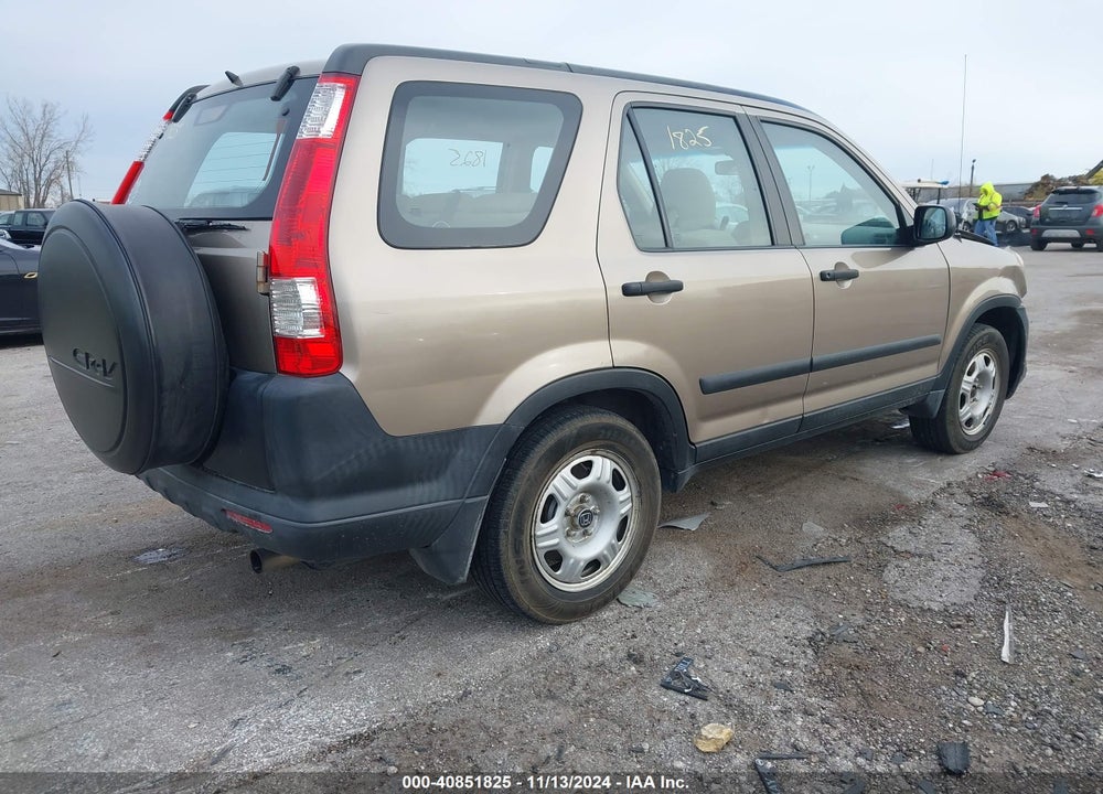 2006 HONDA CR-V LX VIN: SHSRD78576U430082