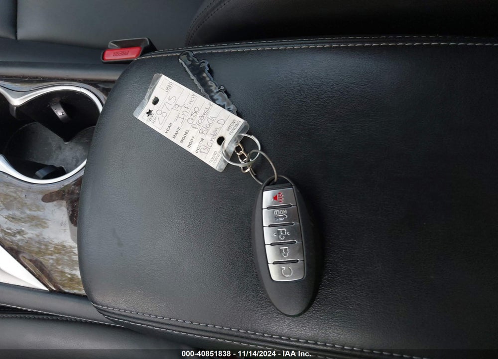 2019 INFINITI Q50 3.0T LUXE VIN: JN1EV7AP1KM518838