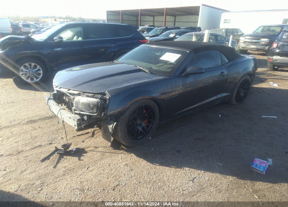 2011 CHEVROLET CAMARO 2SS VIN: 2G1FT3DW1B9157118