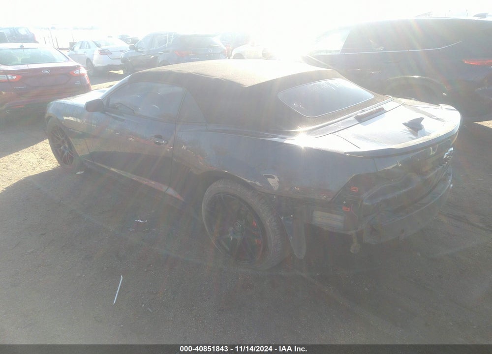 2011 CHEVROLET CAMARO 2SS VIN: 2G1FT3DW1B9157118