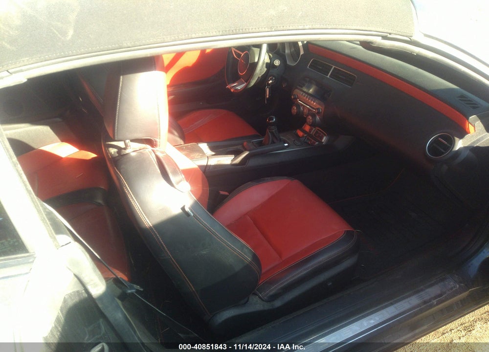 2011 CHEVROLET CAMARO 2SS VIN: 2G1FT3DW1B9157118