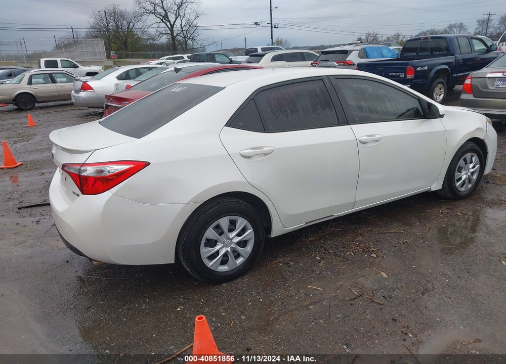 2014 TOYOTA COROLLA LE ECO VIN: 5YFBPRHE5EP145430