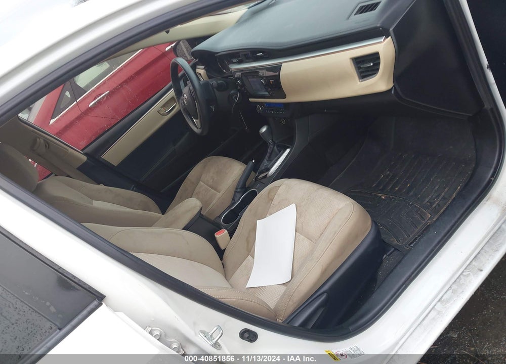 2014 TOYOTA COROLLA LE ECO VIN: 5YFBPRHE5EP145430