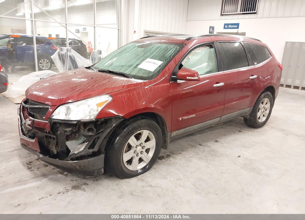 2009 CHEVROLET TRAVERSE LT VIN: 1GNER23D29S153753