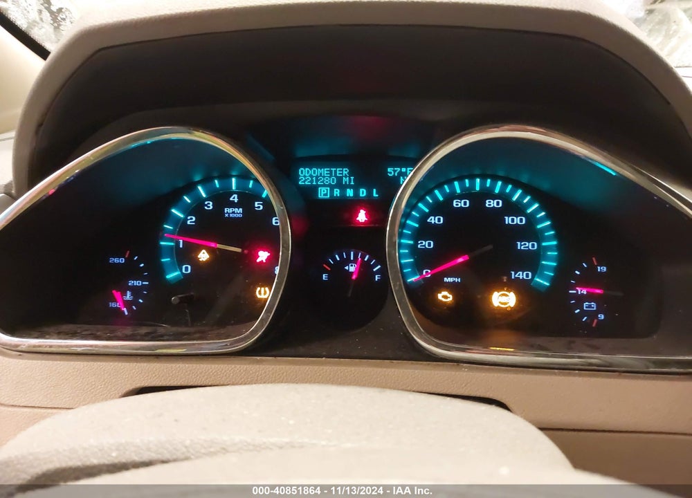 2009 CHEVROLET TRAVERSE LT VIN: 1GNER23D29S153753