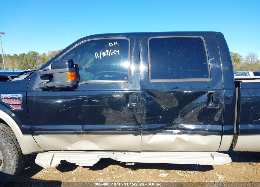 2008 FORD F-350 FX4/HARLEY-DAVIDSON/KING RANCH/LARIAT/XL/XLT VIN: 1FTWW31R78EB97139