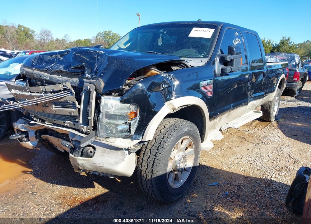 2008 FORD F-350 FX4/HARLEY-DAVIDSON/KING RANCH/LARIAT/XL/XLT VIN: 1FTWW31R78EB97139