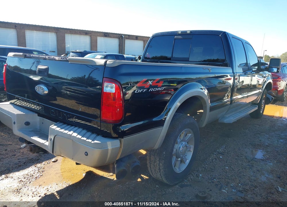 2008 FORD F-350 FX4/HARLEY-DAVIDSON/KING RANCH/LARIAT/XL/XLT VIN: 1FTWW31R78EB97139