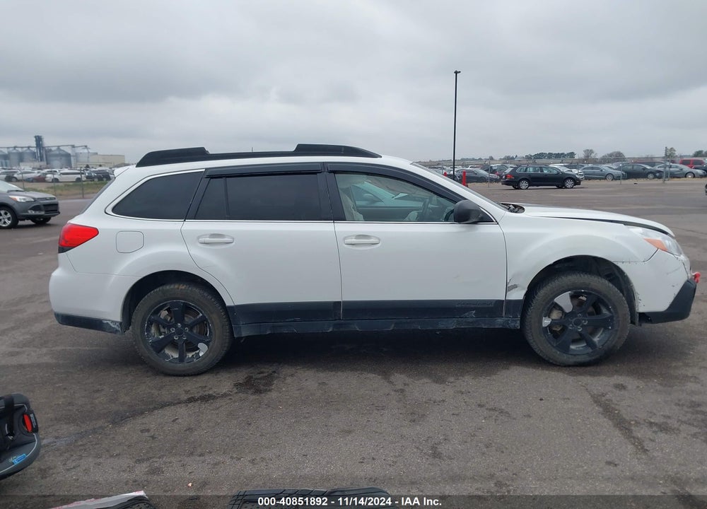2013 SUBARU OUTBACK 2.5I PREMIUM VIN: 4S4BRBCC6D3312033