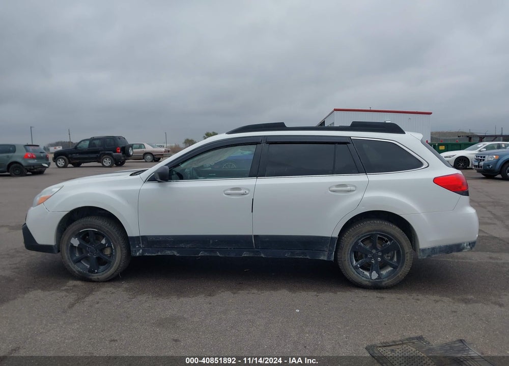 2013 SUBARU OUTBACK 2.5I PREMIUM VIN: 4S4BRBCC6D3312033