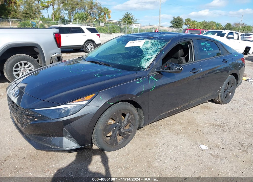 2021 HYUNDAI ELANTRA SEL VIN: 5NPLS4AG3MH001999