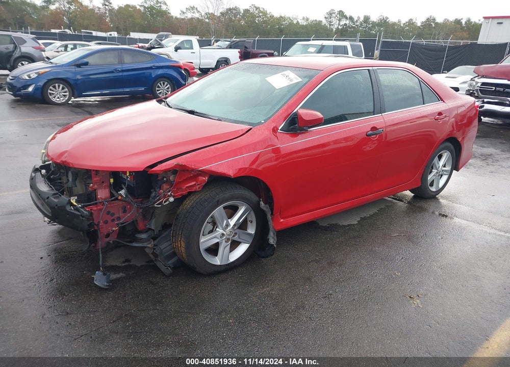 2013 TOYOTA CAMRY SE VIN: 4T1BF1FK5DU673799