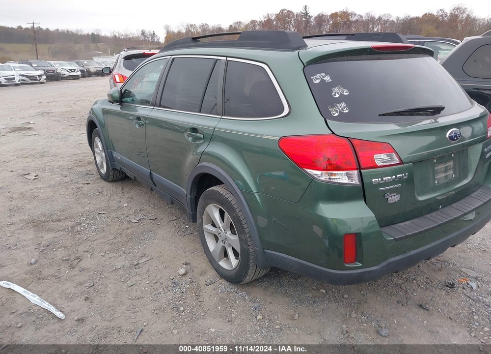 2013 SUBARU OUTBACK 2.5I PREMIUM VIN: 4S4BRBGC9D3216293