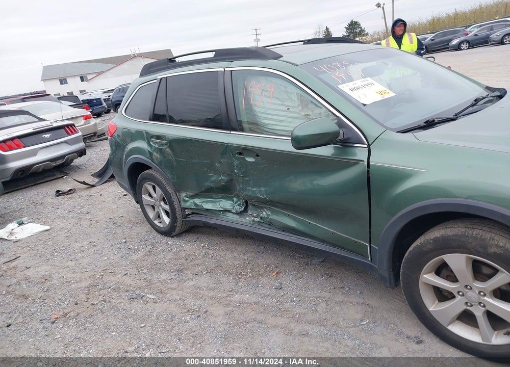 2013 SUBARU OUTBACK 2.5I PREMIUM VIN: 4S4BRBGC9D3216293