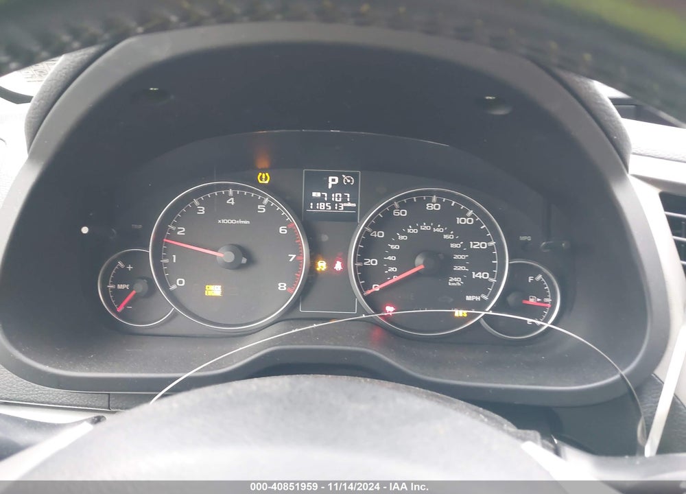 2013 SUBARU OUTBACK 2.5I PREMIUM VIN: 4S4BRBGC9D3216293