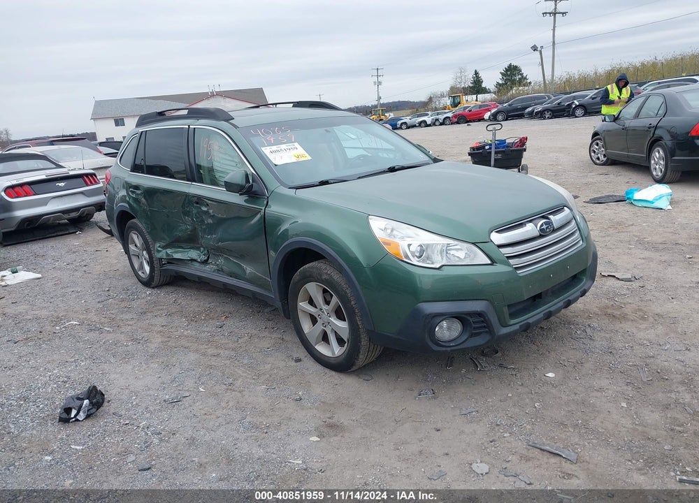 2013 SUBARU OUTBACK 2.5I PREMIUM VIN: 4S4BRBGC9D3216293