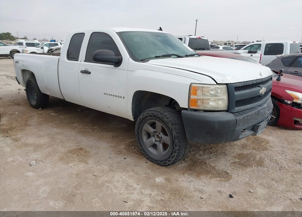 2008 CHEVROLET SILVERADO 1500 WORK TRUCK VIN: 1GCEK19048E132427