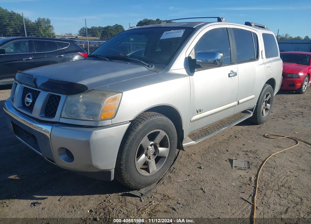 2005 NISSAN ARMADA SE VIN: 5N1AA08A45N718896