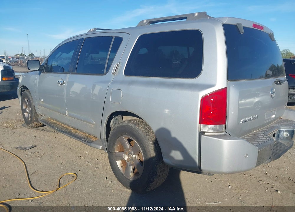 2005 NISSAN ARMADA SE VIN: 5N1AA08A45N718896