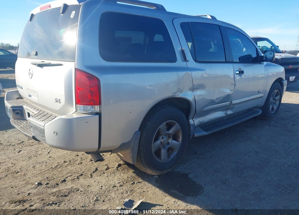2005 NISSAN ARMADA SE VIN: 5N1AA08A45N718896