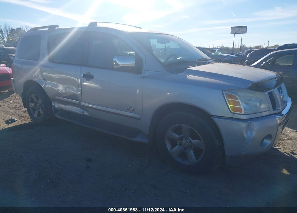 2005 NISSAN ARMADA SE VIN: 5N1AA08A45N718896