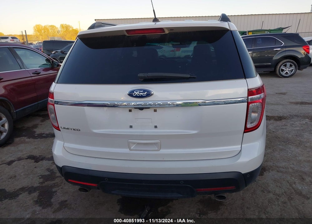 2011 FORD EXPLORER LIMITED VIN: 1FMHK7F87BGA72967