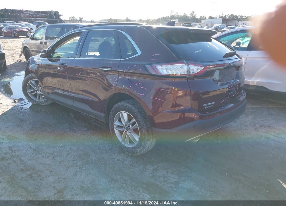2017 FORD EDGE SEL VIN: 2FMPK3J91HBB54925