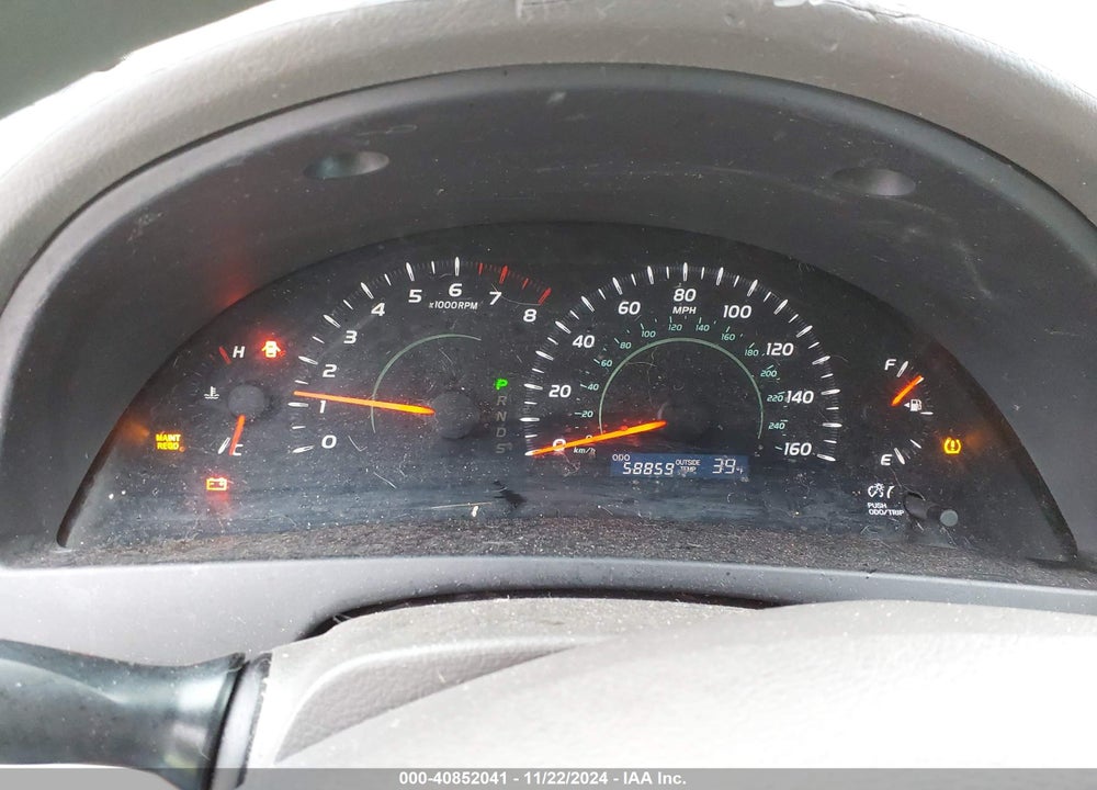 2007 TOYOTA CAMRY LE V6 VIN: 4T1BK46K57U036168