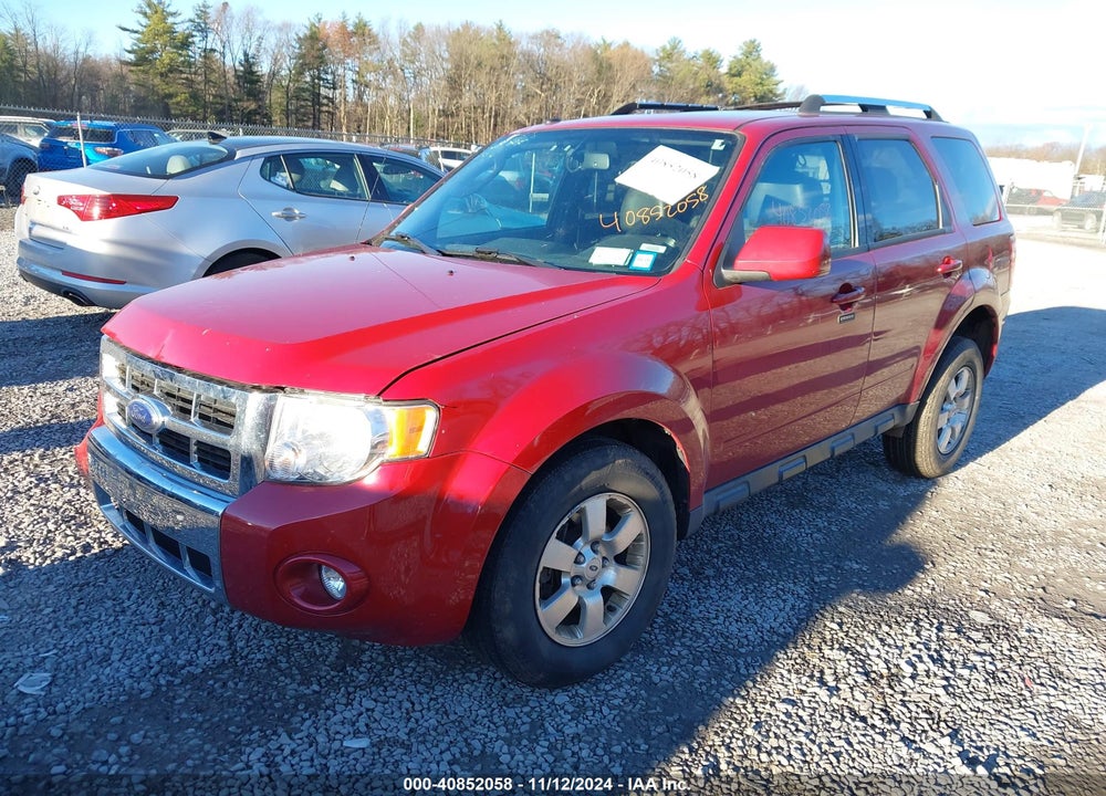 2011 FORD ESCAPE LIMITED VIN: 1FMCU0EG7BKC19340