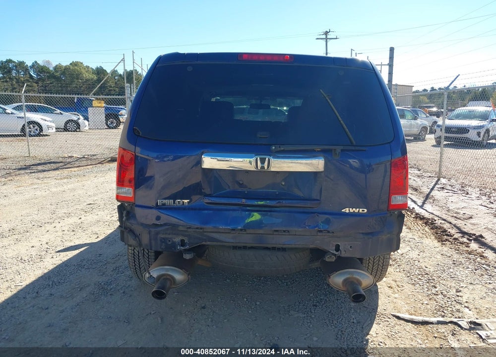 2013 HONDA PILOT EX-L VIN: 5FNYF4H7XDB005157