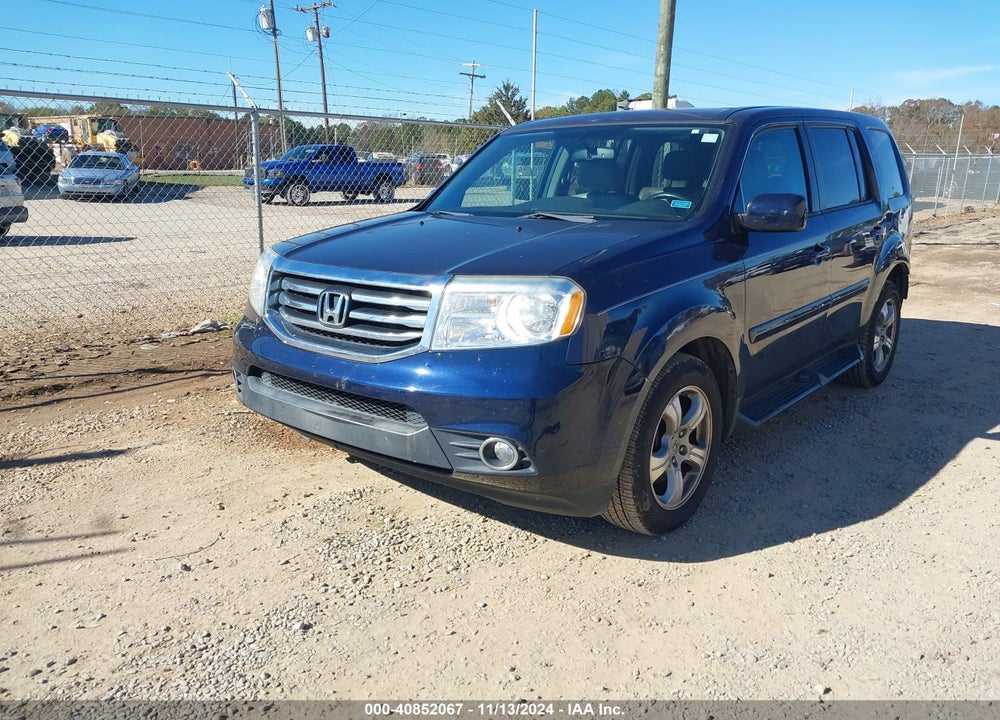 2013 HONDA PILOT EX-L VIN: 5FNYF4H7XDB005157