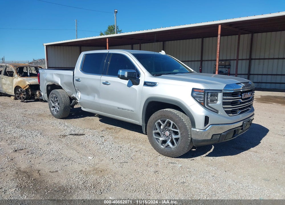 2022 GMC SIERRA 1500 4WD SHORT BOX SLT VIN: 1GTUUDED4NZ563712