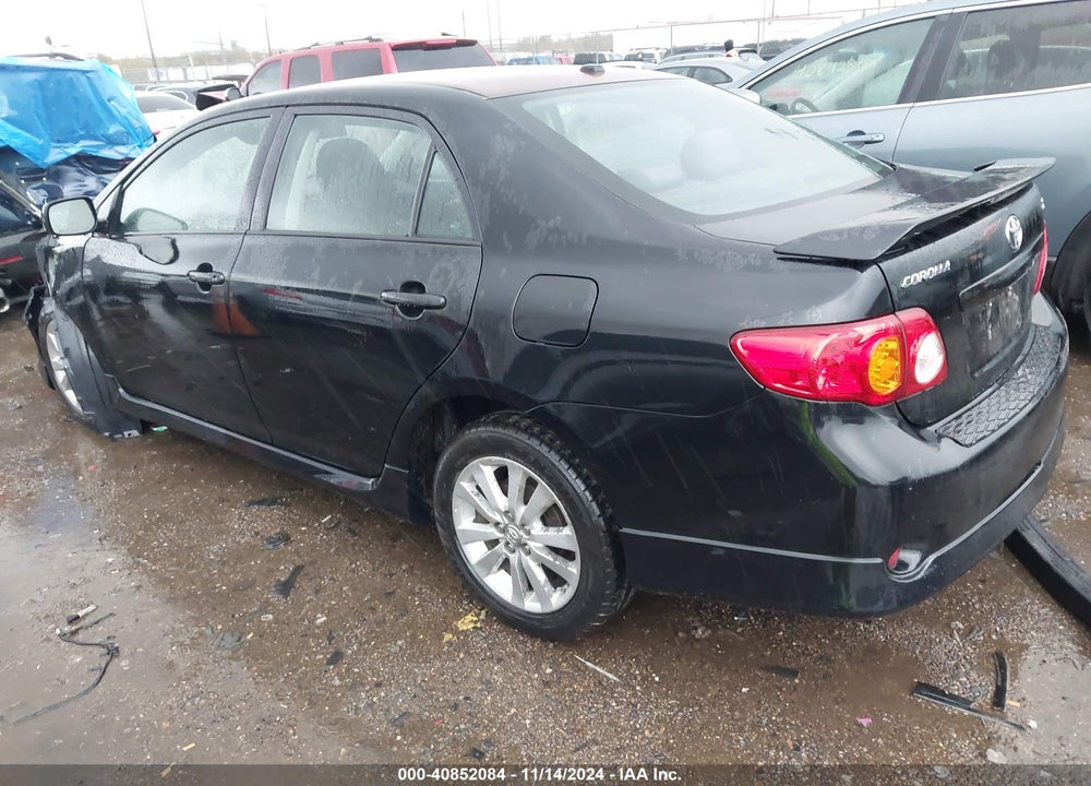 2009 TOYOTA COROLLA S VIN: 1NXBU40E49Z158343