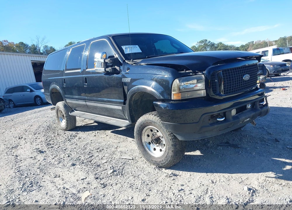 2003 FORD EXCURSION LIMITED VIN: 1FMNU43S33EB45955