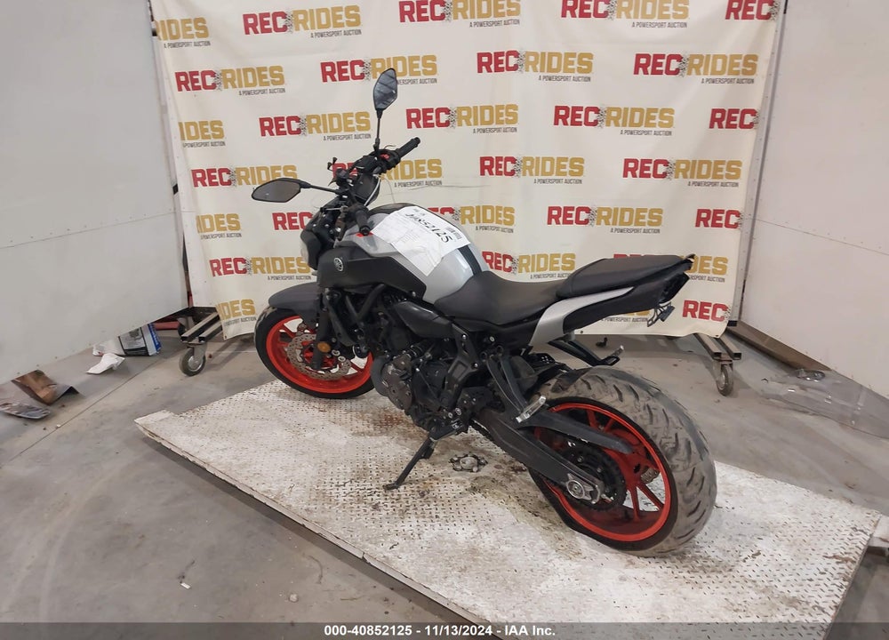 2020 YAMAHA MT07 VIN: JYARM27E6LA007697