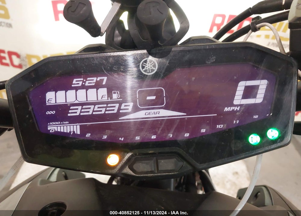 2020 YAMAHA MT07 VIN: JYARM27E6LA007697