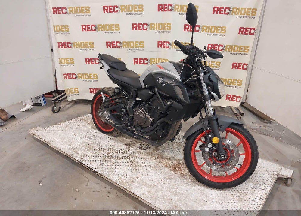 2020 YAMAHA MT07 VIN: JYARM27E6LA007697