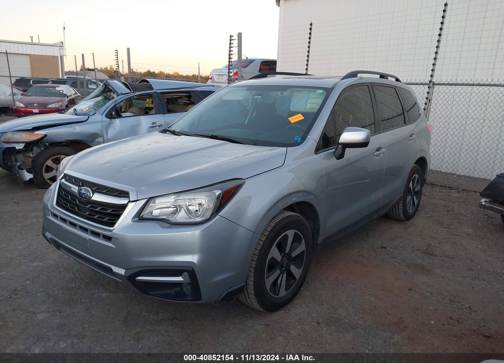 2018 SUBARU FORESTER 2.5I PREMIUM VIN: JF2SJAGC0JH443281