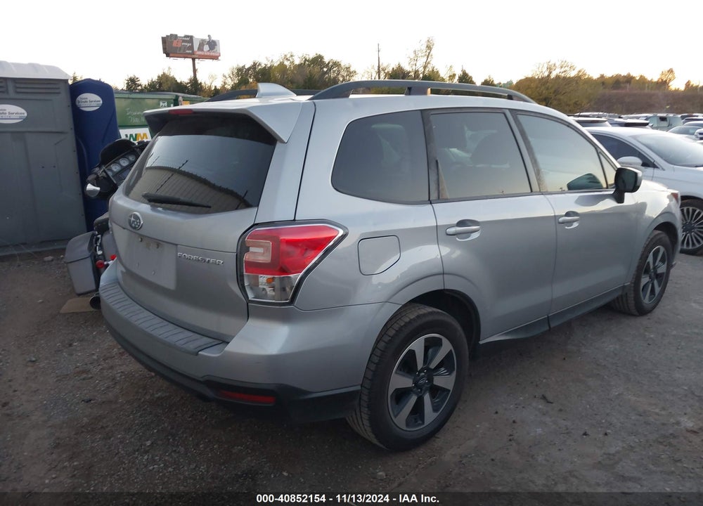 2018 SUBARU FORESTER 2.5I PREMIUM VIN: JF2SJAGC0JH443281